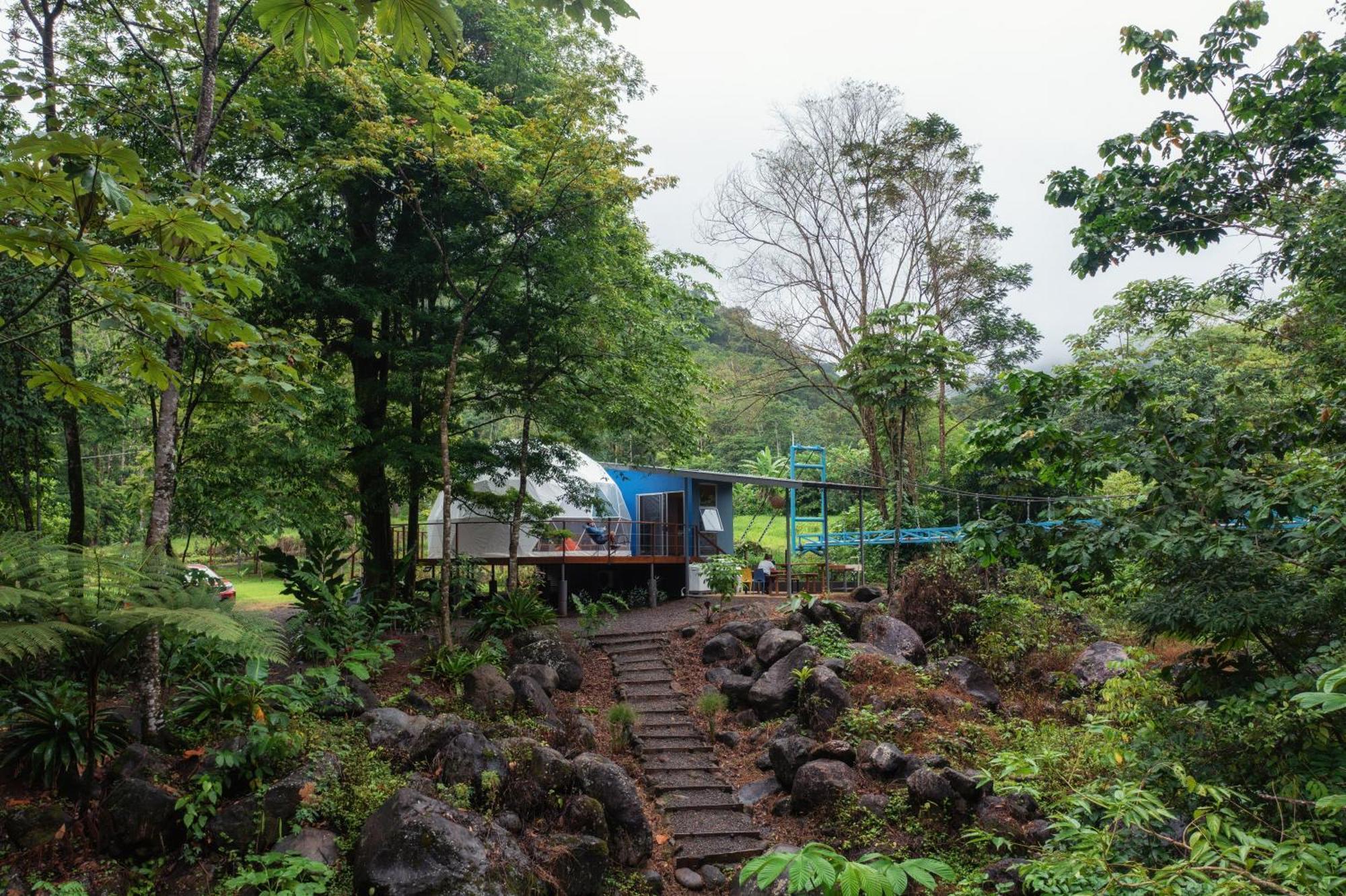 Apartamento Bitzu Dome-bijagua Riverside Glamping *