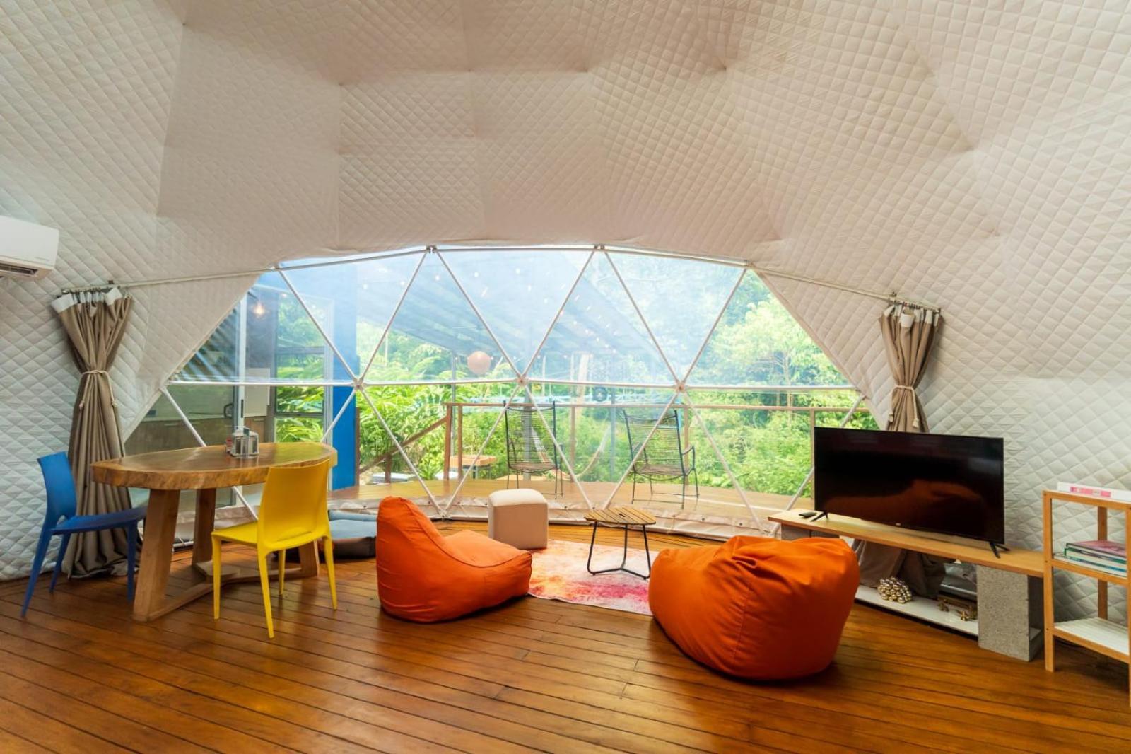 Apartamento Bitzu Dome-bijagua Riverside Glamping *