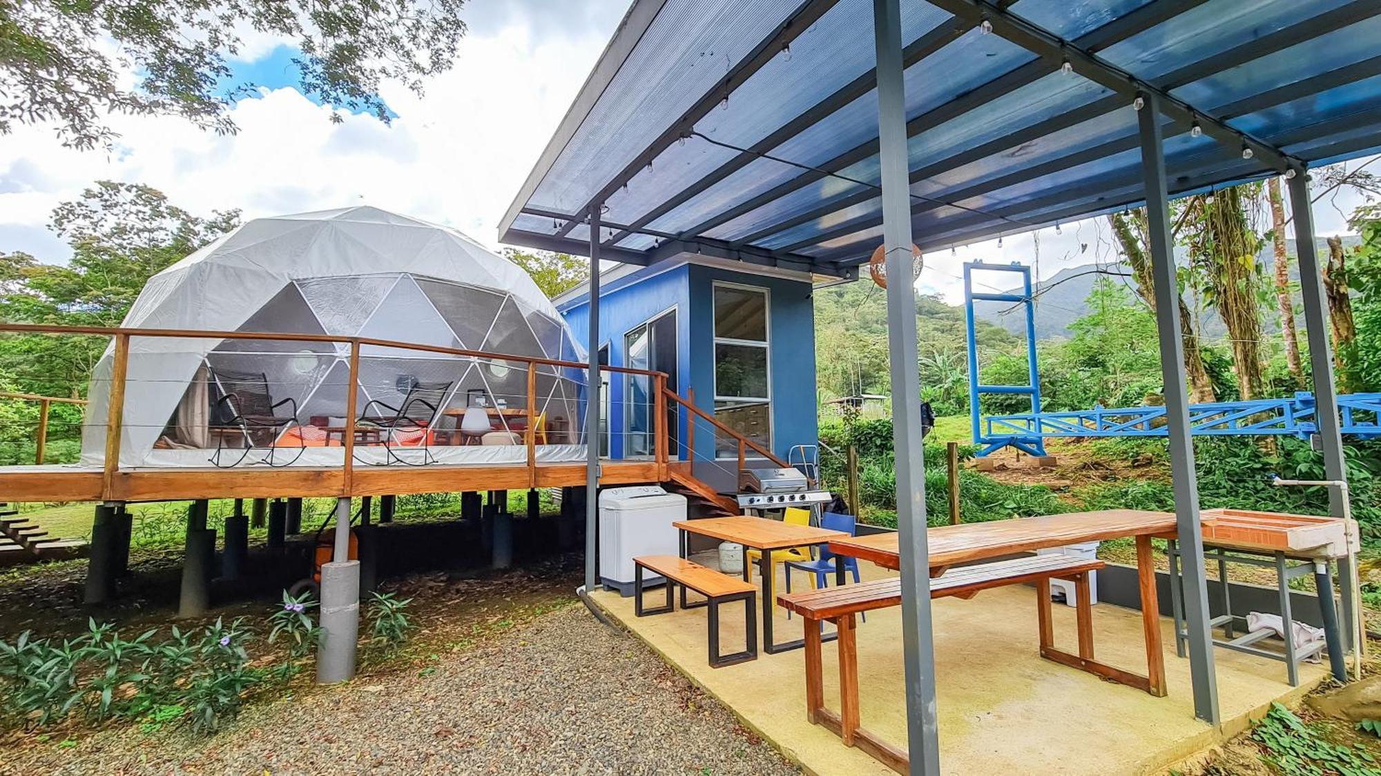 Bitzu Dome-bijagua Riverside Glamping Appartement *
